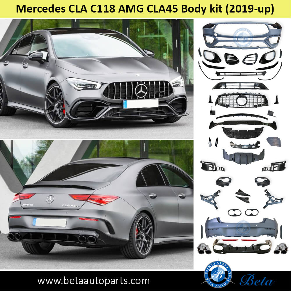 Mercedes CLA-Class C118 (2019-Up), Body Kit AMG CLA45, China Mercedes CLA-Class C118 (2019-Up), Body Kit AMG CLA45, China